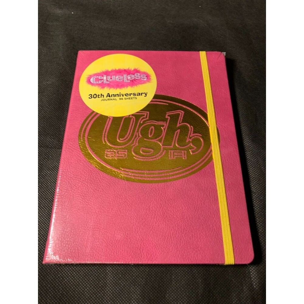 Target Exclusive Clueless 30th Anniversary Ugh As If Pink and Gold Journal